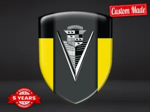 Cadillac Décalco Silicone Limité Logo Bombé Sport Course ST